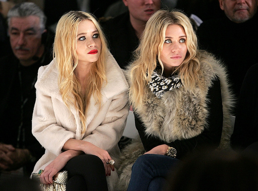 Ashley Olsen, Mary-Kate Olsen, Jenni Kayne show, New York Fashion Week